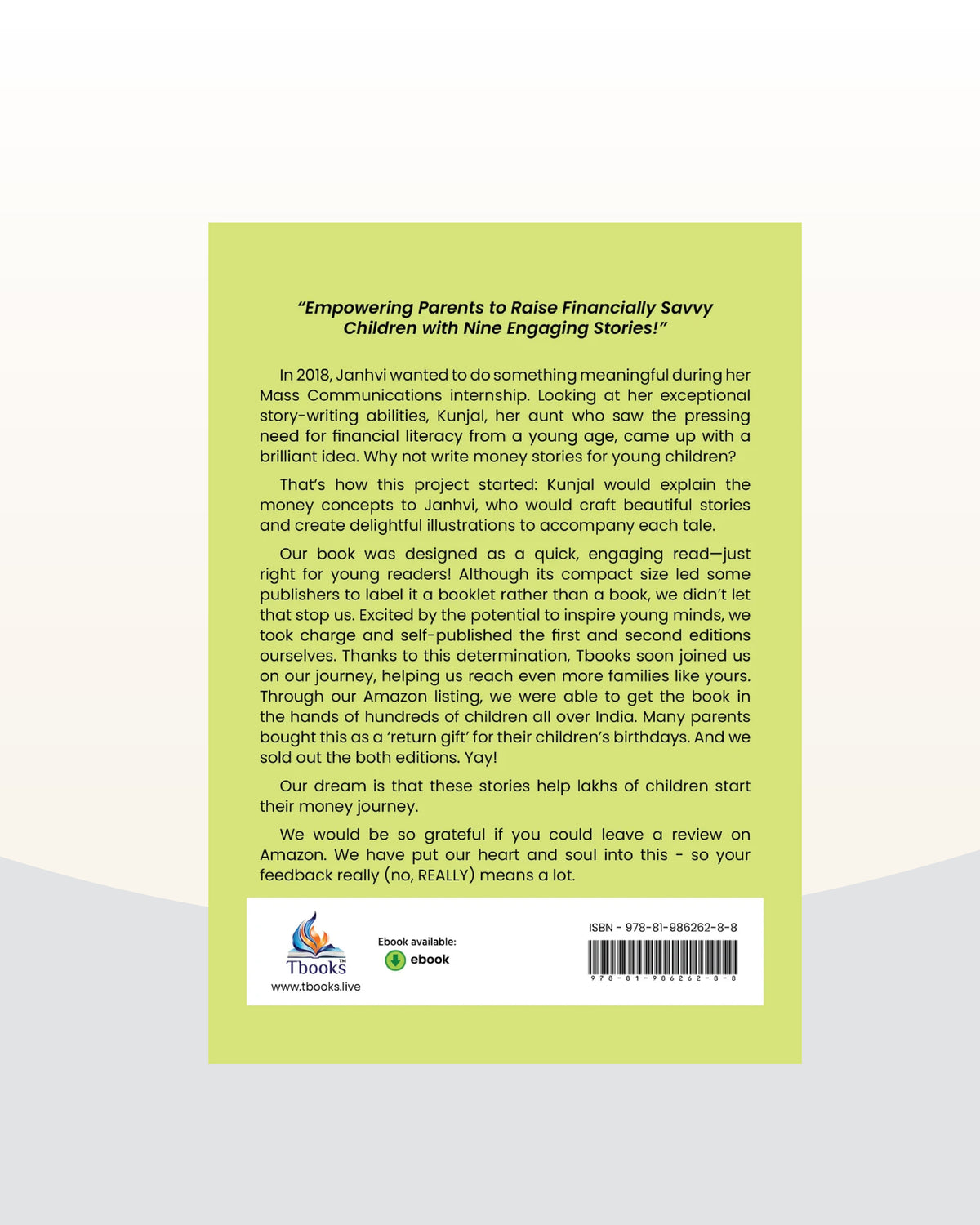Money Masters- Stories To Make Kids Money Smart By Janhvi Langde & Kunjal Shah