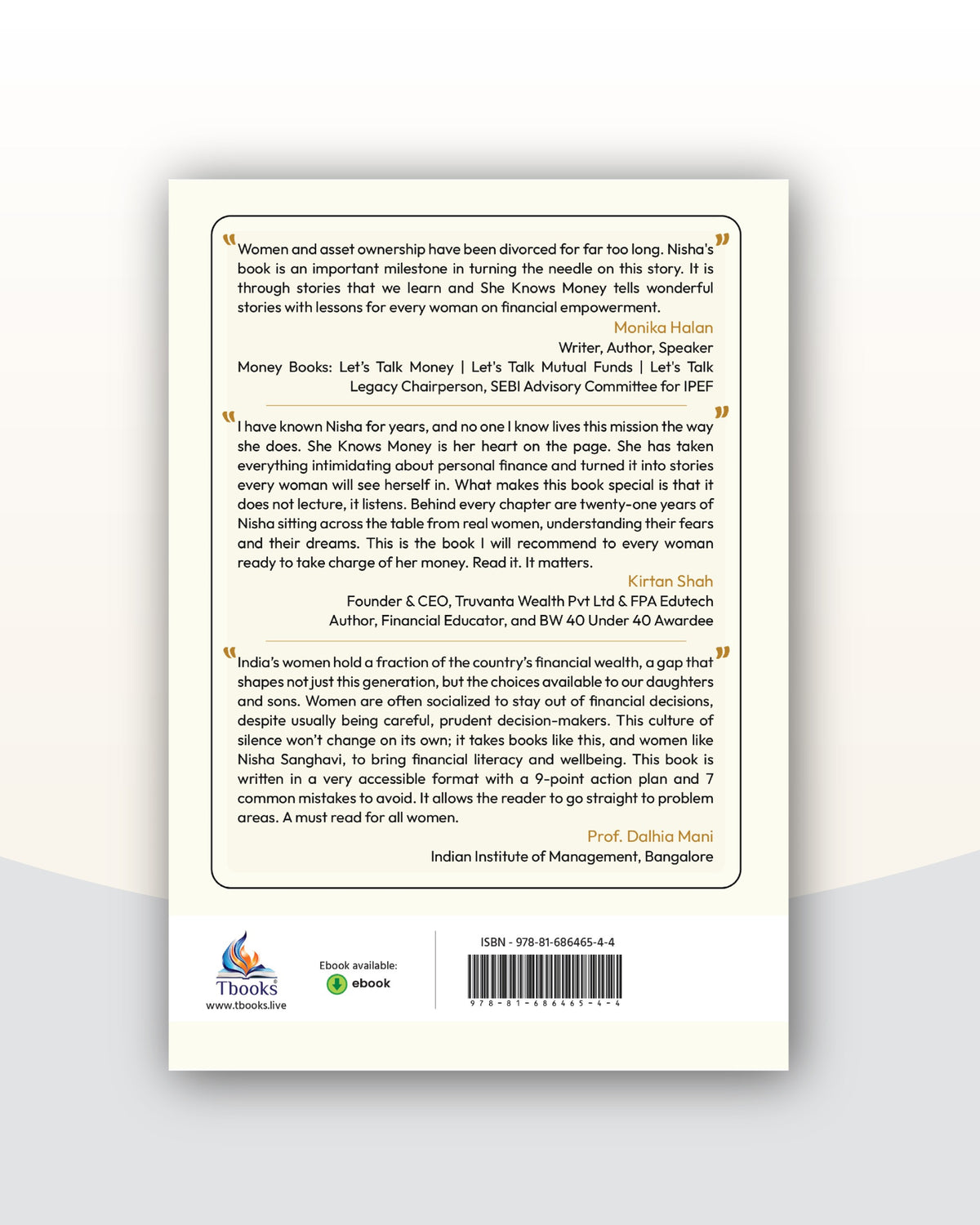 She Knows Money by Nisha Sanghavi