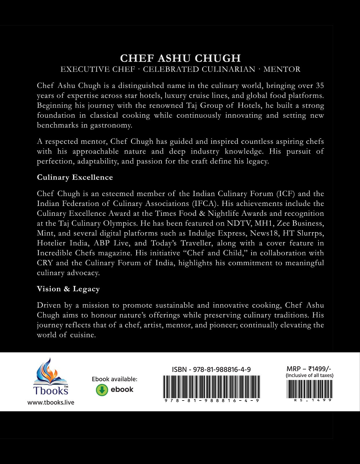 Guilt-free goodness by Chef Ashu Chugh