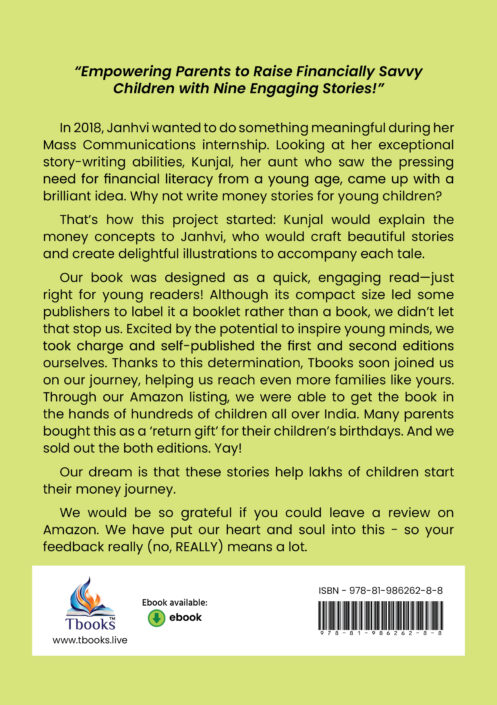 Money Masters- Stories To Make Kids Money Smart By Janhvi Langde & Kunjal Shah - Image 2